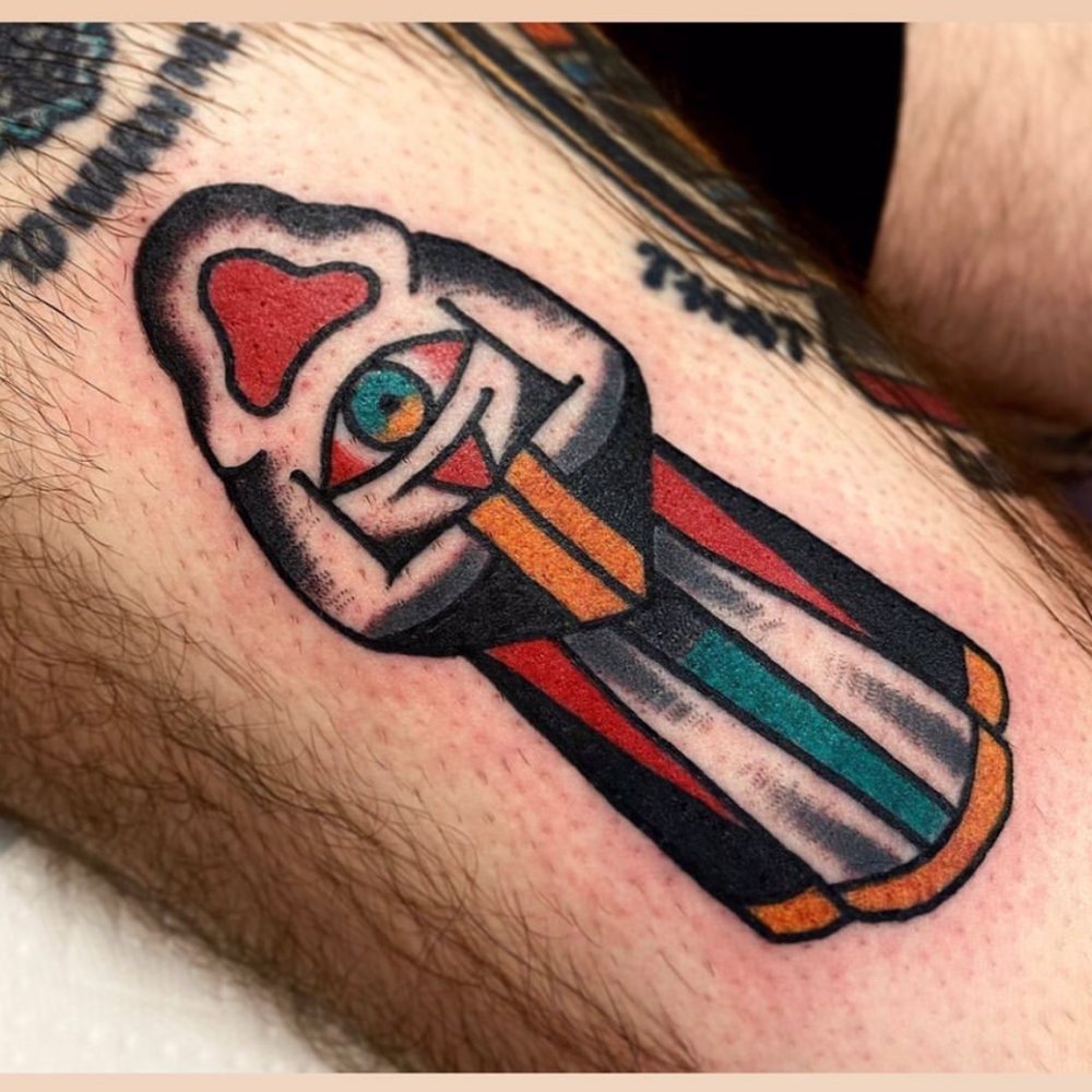 Electric Arrow Tattoo Logo