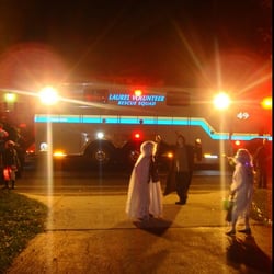 Laurel Rescue Squad - Halloween visit...