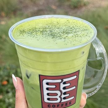 Febe Coffee - Double Matcha latte. Delicious! - Coffee & Tea Near Me - Irvine, California Febe Coffee - Double Matcha latte. Delicious! - Coffee & Tea Near Me - Irvine, California