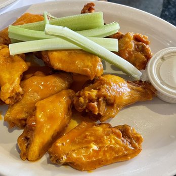 Anchor Bar - Buffalo - 10 piece wings with medium original sauce. - Chicken Wings Near Me - Buffalo, New York Anchor Bar - Buffalo - 10 piece wings with medium original sauce. - Chicken Wings Near Me - Buffalo, New York