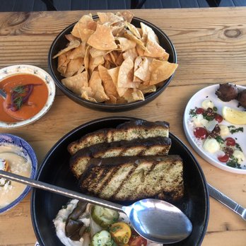 Nina May - Chips & Dip, focaccia whipped ricotta, Maryland crab hush puppies - New American Near Me - Washington, DC, District of Columbia Nina May - Chips & Dip, focaccia whipped ricotta, Maryland crab hush puppies - New American Near Me - Washington, DC, District of Columbia