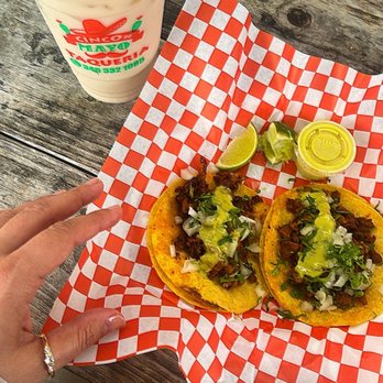 Cinco De Mayo Taqueria - Pastor tacos and horchata - Food Trucks Near Me - Spring, Texas
