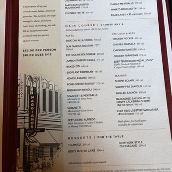 Maggiano's Little Italy - Italian Near Me - Costa Mesa, California Maggiano's Little Italy - Italian Near Me - Costa Mesa, California