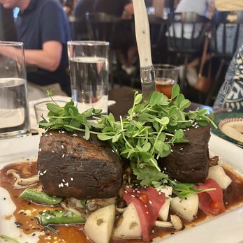 Heritage Tavern - Family Style Char Siu Heritage Pork Shoulder & Tuna - New American Near Me - Madison, Wisconsin