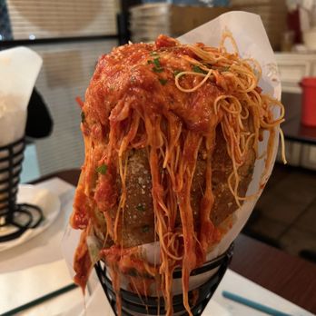 Amano - Angel Hair Spaghetti Marinara - Pizza Near Me - Las Vegas, Nevada