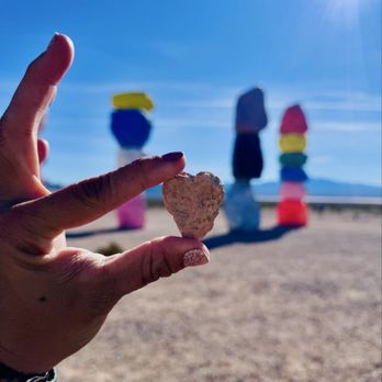 Seven Magic Mountains - Public Art Near Me - Las Vegas, Nevada Seven Magic Mountains - Public Art Near Me - Las Vegas, Nevada
