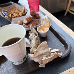 Watson's Shelter - Pretzel bites, French fries  Closing Day