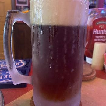 Rooster's Roadhouse - Excellently cold lager with a nice head of foam. Perfectly done. - Barbeque Near Me - Decatur, Texas Rooster's Roadhouse - Excellently cold lager with a nice head of foam. Perfectly done. - Barbeque Near Me - Decatur, Texas