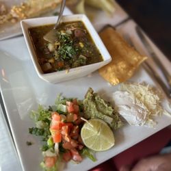 Casa Chimayo Restaurante - Green chile stew