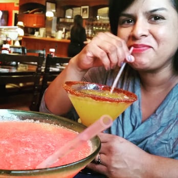 La Casita Olvera - Enjoying the fabulous margaritas aside from the amazing food - Mexican Near Me - Whittier, California