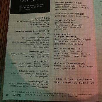 Pub W - Menu - Pubs Near Me - Norman, Oklahoma Pub W - Menu - Pubs Near Me - Norman, Oklahoma
