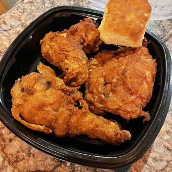 Pechanga Fried Chicken - Three Piece with Biscuit - Fast Food Near Me - Temecula, California Pechanga Fried Chicken - Three Piece with Biscuit - Fast Food Near Me - Temecula, California