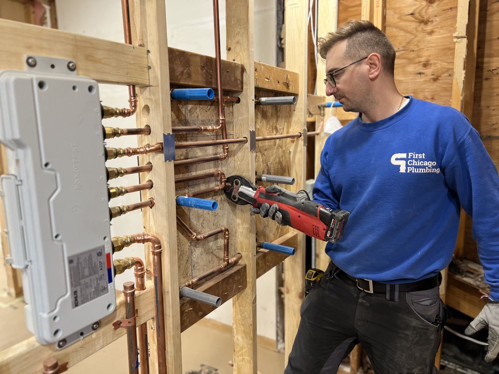 Slide of First Chicago Plumbing