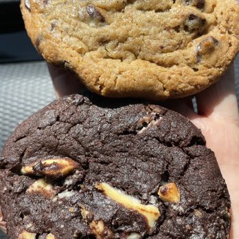 Urbane Cafe - Chocolate chip and Double Chocolate chocolate chip cookie! Warm and very good! - Salad Near Me - Camarillo, California Urbane Cafe - Chocolate chip and Double Chocolate chocolate chip cookie! Warm and very good! - Salad Near Me - Camarillo, California