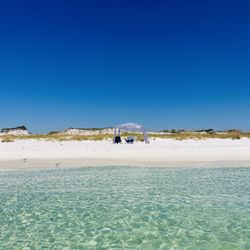 Topsail Preserve Punlic Beach - Beautiful beach looking north