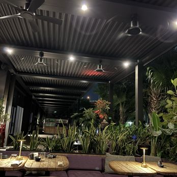 Tanuki River Landing - Outdoor seating view - Japanese Near Me - Miami, Florida