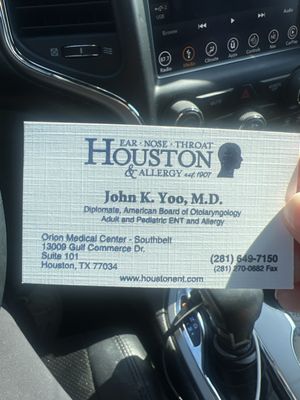 Houston Ear, Nose, Throat & Allergy Clinic