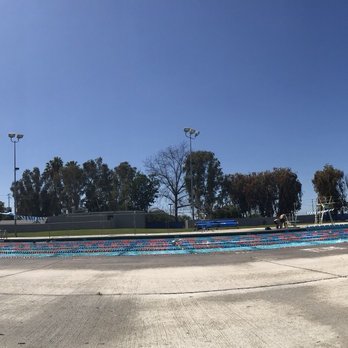 Janet Evans Swim Complex - I miss short course but still a beautiful day for a swim - Swimming Pools Near Me - Fullerton, California