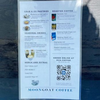 MoonGoat Coffee Roasters - Menu - Coffee & Tea Near Me - Laguna Beach, California MoonGoat Coffee Roasters - Menu - Coffee & Tea Near Me - Laguna Beach, California
