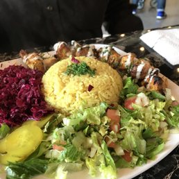 Chicken Kabob Salad