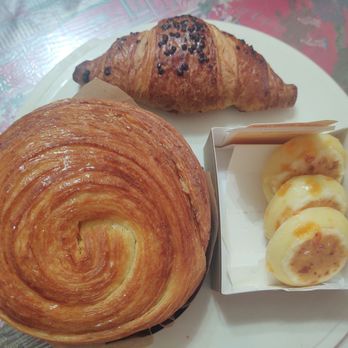 Tous Les Jours - Hazelnut and chocolate chip croissant honey mochi and Mont Blanc - Coffee & Tea Near Me - New Hyde Park, New York Tous Les Jours - Hazelnut and chocolate chip croissant honey mochi and Mont Blanc - Coffee & Tea Near Me - New Hyde Park, New York