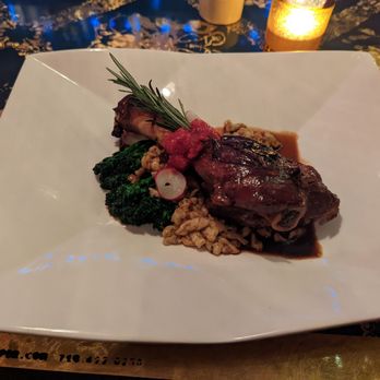 L'Opossum - Lamb with rosemary spaetzle - New American Near Me - Richmond, Virginia L'Opossum - Lamb with rosemary spaetzle - New American Near Me - Richmond, Virginia