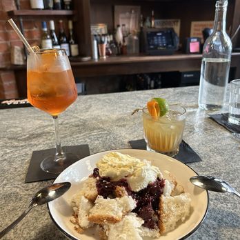 The Alexander - Dessert - deconstructed angel food cake - New American Near Me - Rochester, New York