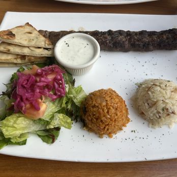 Zevi Cafe and Bistro - Adana Kebap Plate - Breakfast & Brunch Near Me - San Francisco, California Zevi Cafe and Bistro - Adana Kebap Plate - Breakfast & Brunch Near Me - San Francisco, California