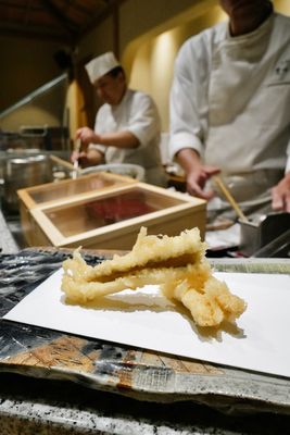 Photo of Tempura Matsui - New York, NY, US. Eel tempura