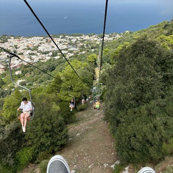 Seggiovia Monte Solaro - The ride down - Local Flavor Near Me - Anacapri, NA Seggiovia Monte Solaro - The ride down - Local Flavor Near Me - Anacapri, NA