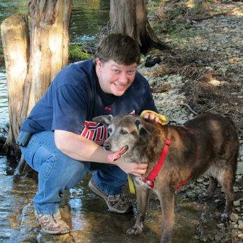 Home Run Pet Care - Marge walking Kodi by the lake - Dog Walkers Near Me Home Run Pet Care - Marge walking Kodi by the lake - Dog Walkers Near Me