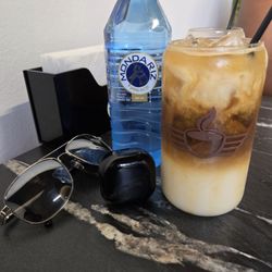 Dream Coffee - Caramel Latte with Almond Milk.