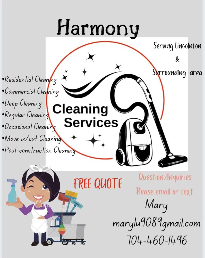 HARMONY CLEANING SERVICES Updated June 2024 Request a Quote