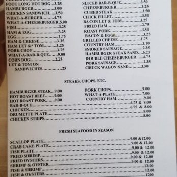 Dixie Drive-In Restaurant - Menu 1 - New American Near Me - Lumberton, North Carolina