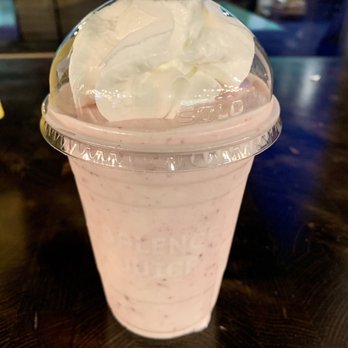 Brome Modern Eatery - The most delicious strawberry milkshake I've had! - Burgers Near Me - Dearborn, Michigan
