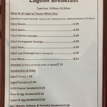 Lagoon Chinese Restaurant - Menu 10/2020 - Chinese Near Me - Honolulu, Hawaii Lagoon Chinese Restaurant - Menu 10/2020 - Chinese Near Me - Honolulu, Hawaii