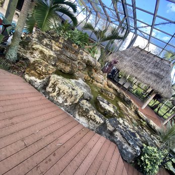 A New Leaf Landscaping - Waterfall before cleaning - Landscaping Near Me
