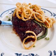 Photo of NOLA Restaurant & Bar - Palo Alto, CA, United States. Mr. T 's Famous Skirt Steak
