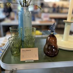 Heath Ceramics - Akua Objects founded in 2022 in Copenhagen, with a goal to make glassware as poetic objects.