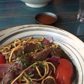 Pisco Y Nazca - Lomo tallarin saltado, yummy! - Gastropubs Near Me - Kendall, Florida Pisco Y Nazca - Lomo tallarin saltado, yummy! - Gastropubs Near Me - Kendall, Florida