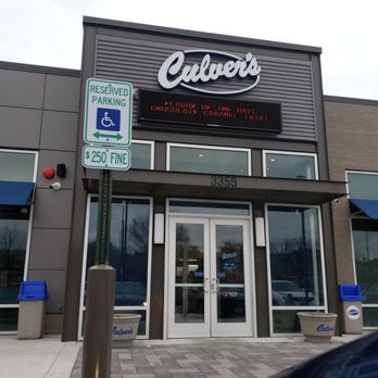 Culver's - Nice modern and clean. - Ice Cream & Frozen Yogurt Near Me - Chicago, Illinois