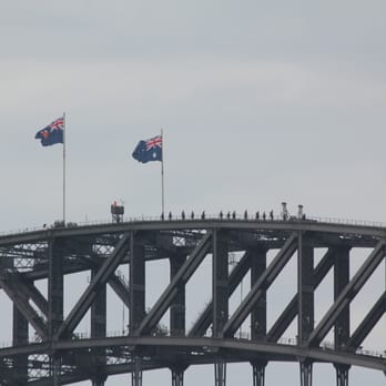 BridgeClimb - Climbers on top of Bridge - Climbing Near Me - The Rocks, NSW