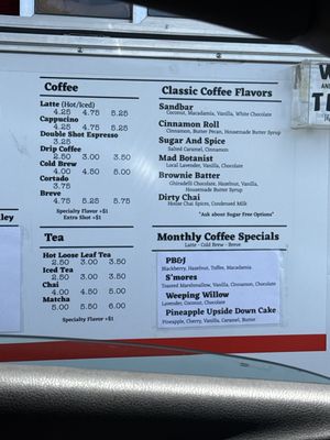 Menu photo 2 The O&A Coffee Car Culpeper, VA Menu photo 2 The O&A Coffee Car Culpeper, VA