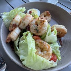 Chattanooga Golf & Country Club - Grilled shrimp added to small order of wedge salad.