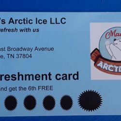 Maw's Arctic Ice - Buy five snowballs and get one free.