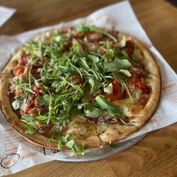 Blaze Pizza - Art Lover with chicken, bacon and arugula