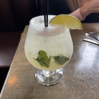 Booma Bar and Kitchen - Gimlet less Cucumber. Little heavy on the Basil. But really good. - Burgers Near Me - Shelby Township, Michigan Booma Bar and Kitchen - Gimlet less Cucumber. Little heavy on the Basil. But really good. - Burgers Near Me - Shelby Township, Michigan