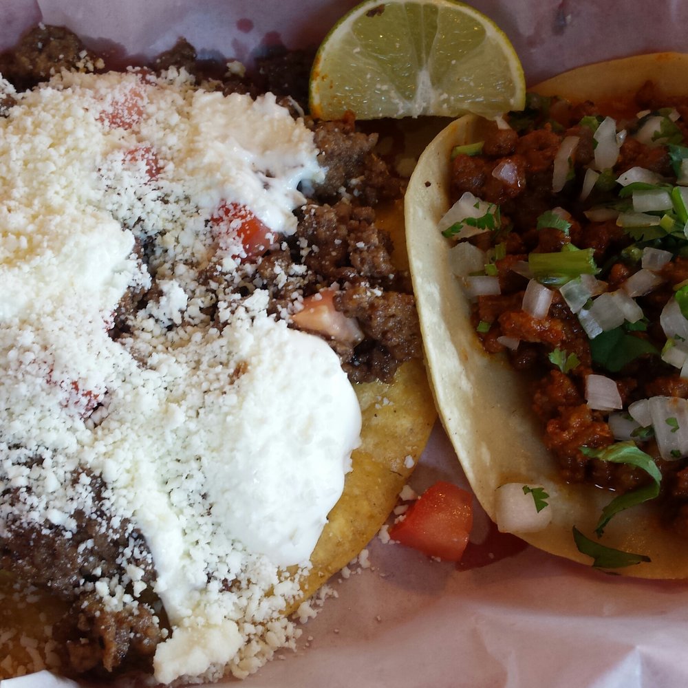 El Nopal - Left: Tostado Molida was good. Right: Taco Pastor was excellent, a 10 on this day. - Mexican Near Me - Dover, Delaware El Nopal - Left: Tostado Molida was good. Right: Taco Pastor was excellent, a 10 on this day. - Mexican Near Me - Dover, Delaware