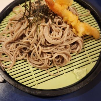 Echizen Japanese Restaurant - Shrimp tempura cold soba - Japanese Near Me - Cypress, California