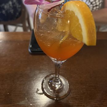 Alonzo's Oyster Bar - Passion fruit Aperol spritz - Seafood Near Me - Key West, Florida Alonzo's Oyster Bar - Passion fruit Aperol spritz - Seafood Near Me - Key West, Florida